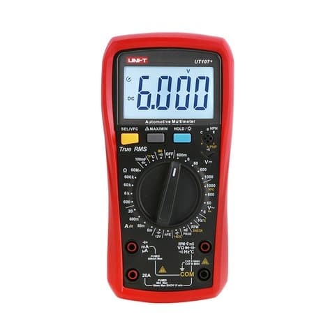 Цифровой автомобильный мультиметр UNI-T UT107+