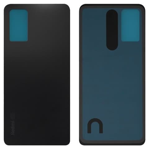 Задняя крышка Xiaomi Redmi Note 11 Pro, 2201116TG, 2201116TI, черная, Misterious Black, Original (PRC) | корпус, панель аккумулятора, АКБ, батареи