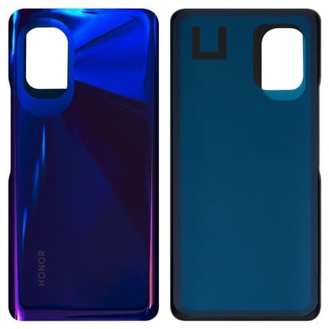 Задняя крышка Huawei Honor 50 SE, JLH-AN00, синяя, Deep Sea Blue, лого Honor, Original (PRC) | корпус, панель аккумулятора, АКБ, батареи