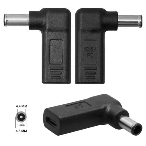 Адаптер зарядки, Power Delivery trigger ноутбуков, 19.5 B, Type-C, 6.5 мм, d 4.4 мм
