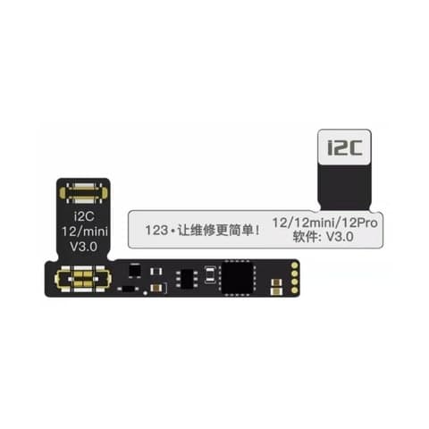 Накладной шлейф i2C батареи Apple iPhone 12, iPhone 12 Mini, iPhone 12 Pro