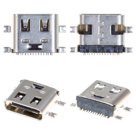 Коннектор зарядки, 16 pin, тип 1, Type-C