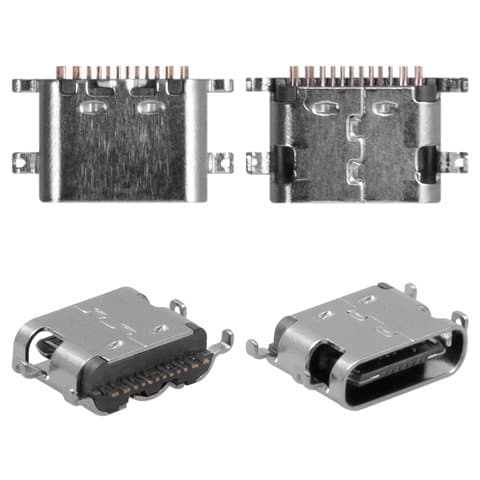 Коннектор зарядки, 12 pin, тип 4, Type-C