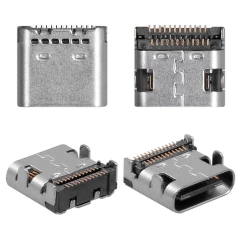 Коннектор зарядки, 24 pin, тип 3, Type-C