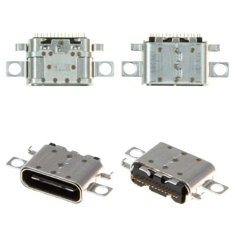 Коннектор зарядки, 16 pin, тип 2, Type-C
