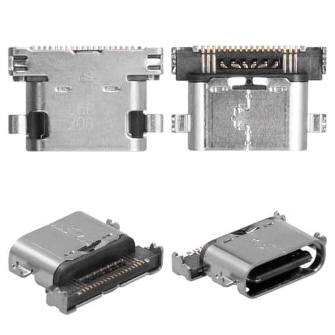 Коннектор зарядки, 24 pin, тип 12, Type-C