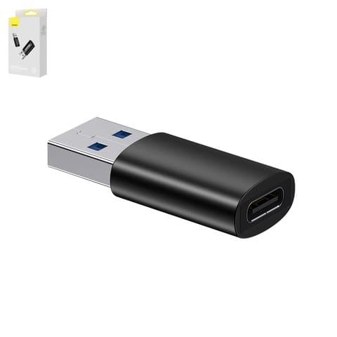 Адаптер Baseus Ingenuity Series, Type-C, чорний, #ZJJQ000101