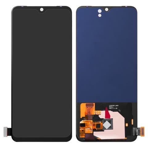 Дисплей Vivo V21, V2066, V2108, V21 5G, V2050, чорний | з тачскріном | High Copy, OLED | дисплейный модуль, экран
