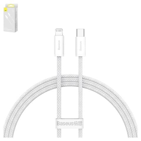 USB-кабель Baseus Dynamic Series, Type-C на Lightning, 100 см, 20 Вт, білий, #CALD000002