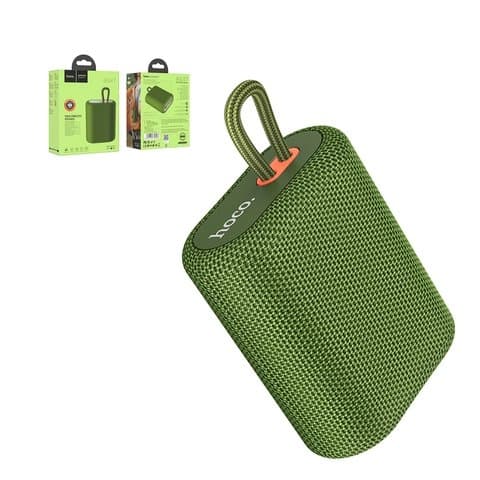 Бездротова колонка Hoco BS47, зеленая, с USB кабелем тип-C, #6931474756008 | беспроводная колонка