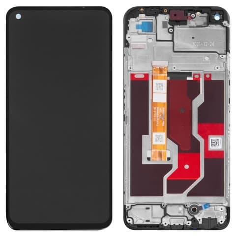 Дисплей Oppo A36, PESM10, A76, CPH2375, чорний | з тачскріном | в передній панелі | Original (PRC) | дисплейный модуль, экран