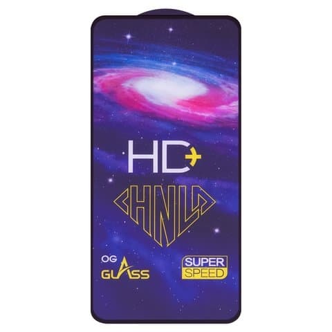 Закаленное защитное стекло Xiaomi Redmi Note 9, Redmi Note 9T, M2003J15SC, M2003J15SG, M2003J15SS, черное, 0.33 мм, Full Glue (клей по всей площади стекла), HD+, совместимо с чехлом