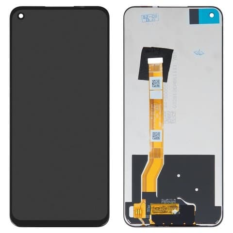 Дисплей Realme 8i, RMX3151, 9i, RMX3491, 9 Pro, RMX3471, RMX3472, Narzo 50, RMX3286, чорний | з тачскріном | Original (PRC), BS066FBM-L05-MB00 | дисплейный модуль, экран