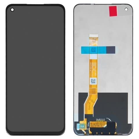Дисплей Oppo A96 4G, чорний | з тачскріном | Original (PRC) | дисплейный модуль, экран