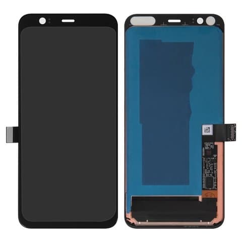 Дисплей Google Pixel 4, чорний | з тачскріном | Original (реновація) | дисплейный модуль, экран