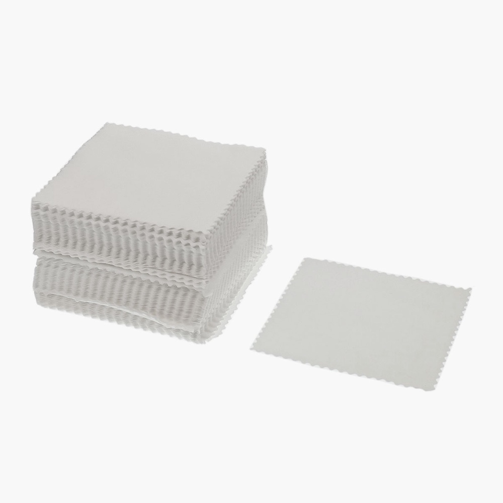 Салфетки для поклейки защитного стекла микрофибра Tiger 10 х 10 см, (100 шт/ 1 уп.)