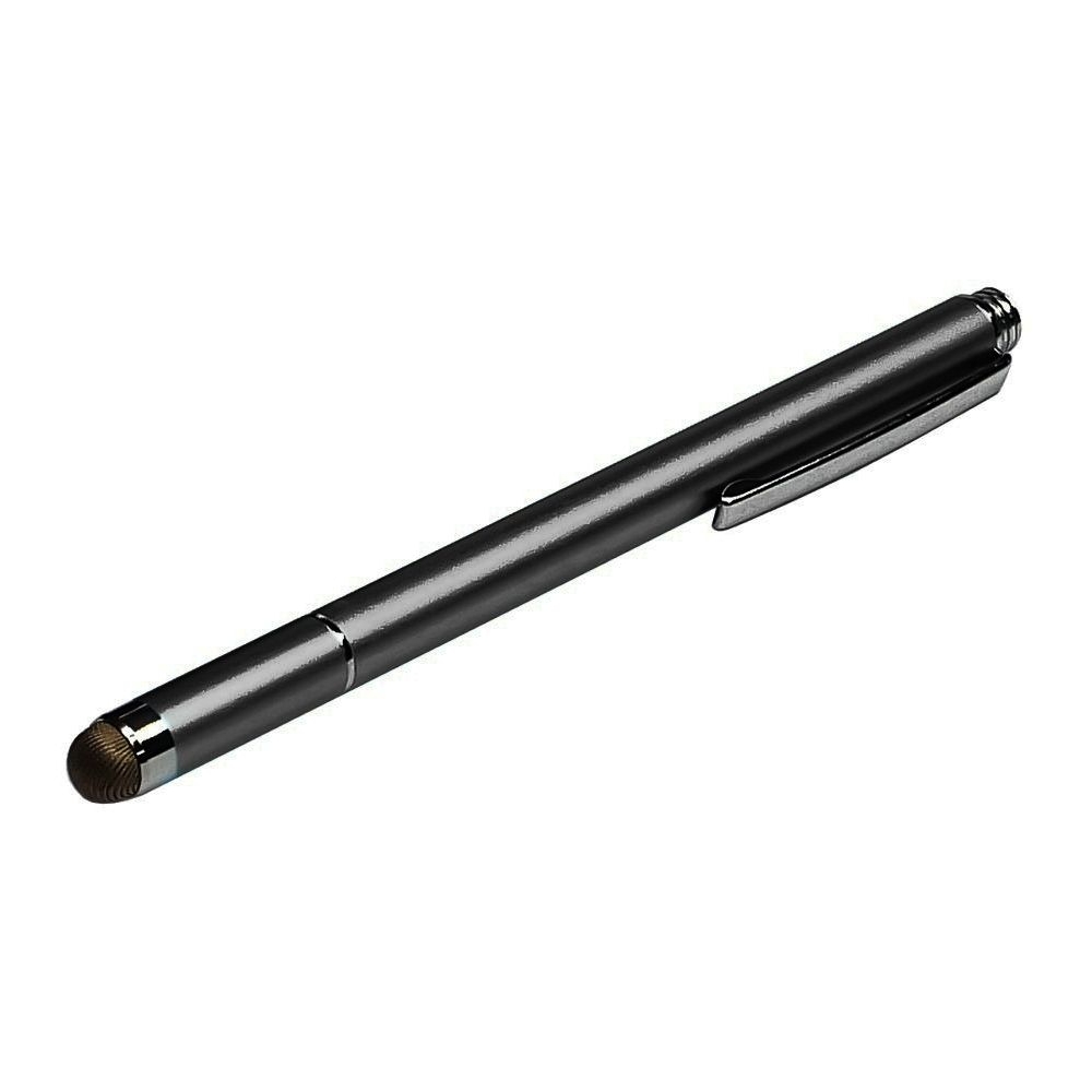 Стилус емкостный, высокоточный, Jot Pro, со съемной микроволоконной насадкой, алюминиевый, чорний