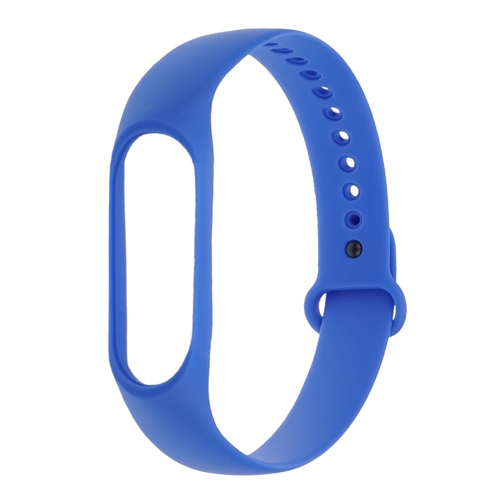 Ремешок силиконовый для Xiaomi Mi Band 3, Mi Band 4, синій