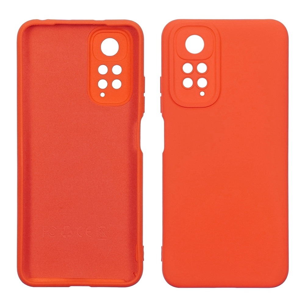 Чехол Xiaomi Redmi Note 11 Pro, силиконовый, Full Nano Silicone, красный