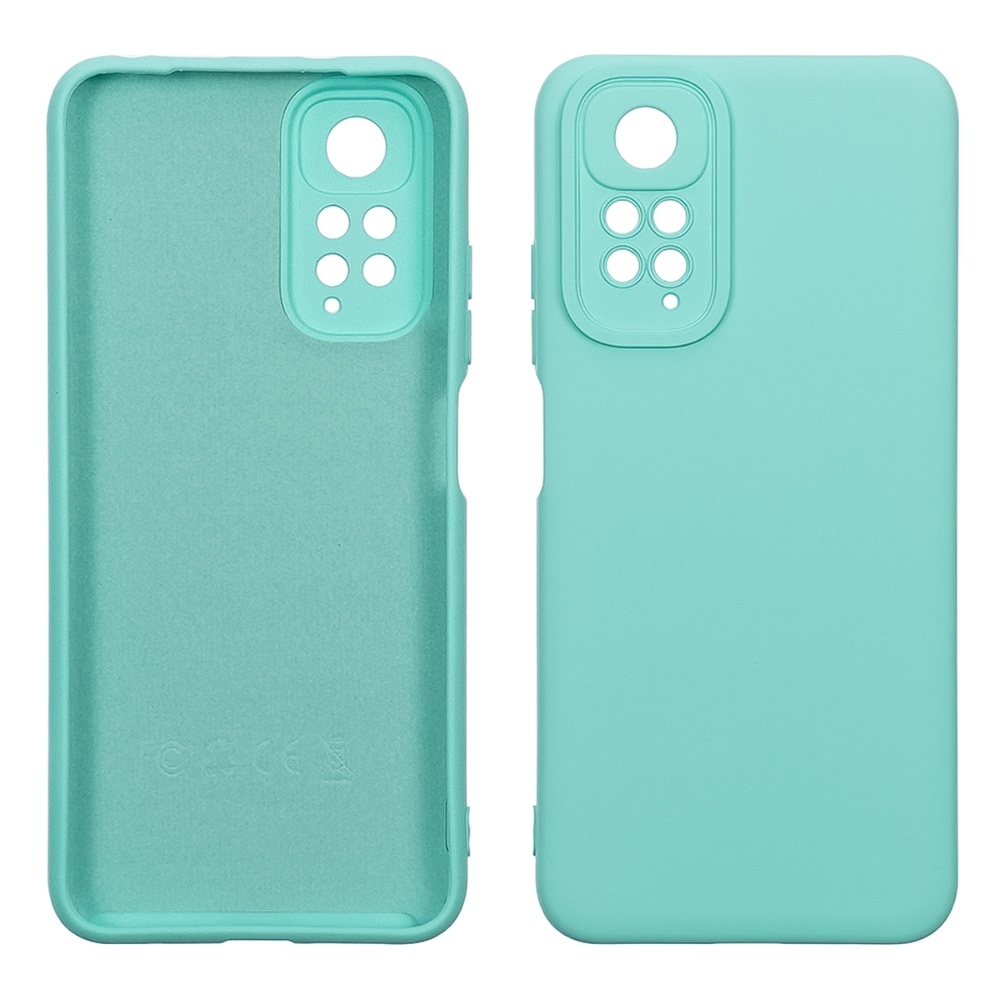 Чехол Xiaomi Redmi Note 11 Pro, силиконовый, Full Nano Silicone, мятный