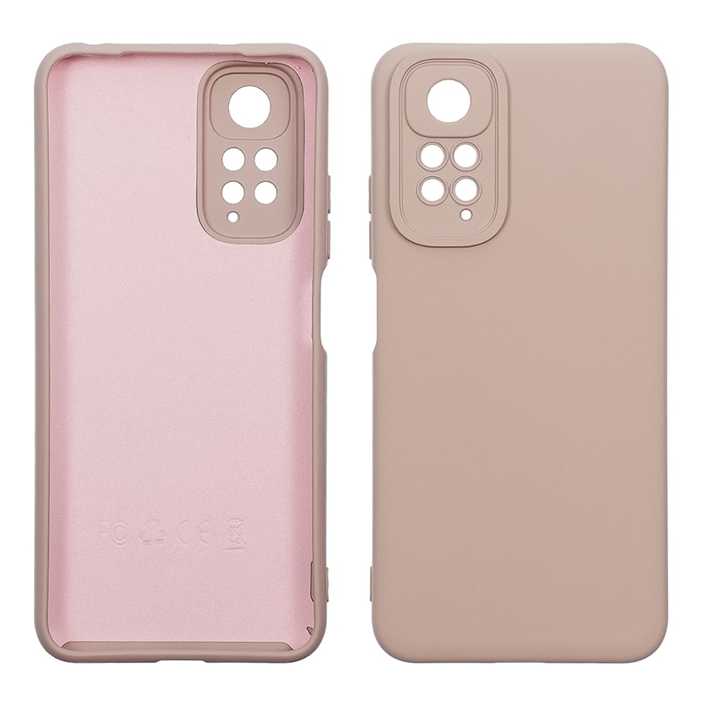 Чехол Xiaomi Redmi Note 11 Pro, силиконовый, Full Nano Silicone, розовый