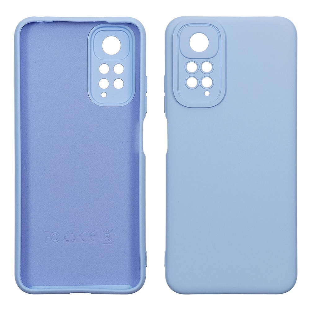 Чехол Xiaomi Redmi Note 11 Pro, силиконовый, Full Nano Silicone, лавандовый
