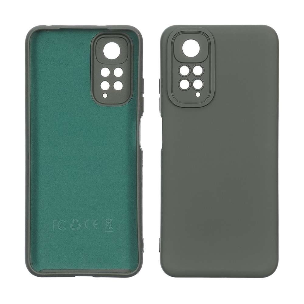 Чехол Full Nano Silicone Xiaomi Redmi Note 11 (EUR 159.9 x 73.9 x 8.1 mm), зеленый, хаки