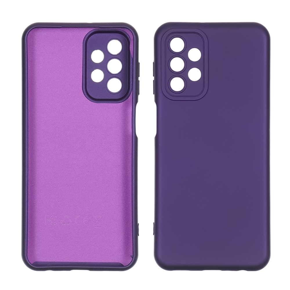 Чехол Samsung SM-A235 Galaxy A23, силиконовый, Full Nano Silicone, фиолетовый