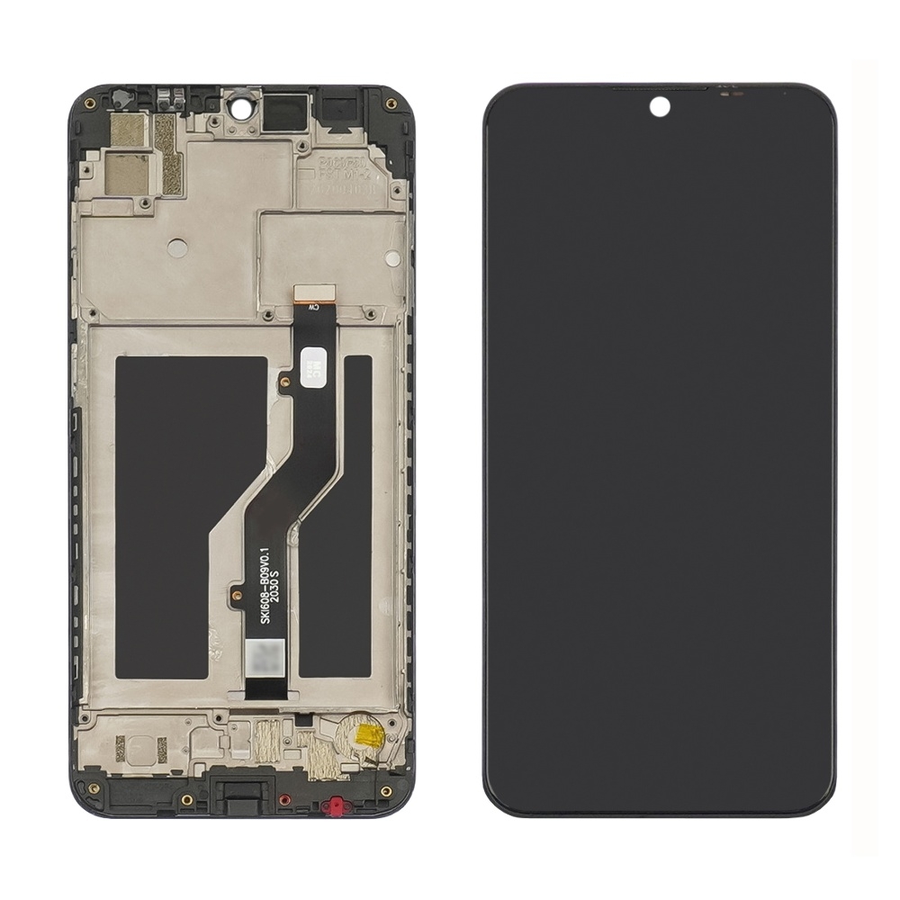 Дисплей ZTE Blade A5 (2020), Blade A7 (2019), Blade A7 (2020), чорний | з тачскріном | в передній панелі | Original (PRC) | дисплейный модуль, экран