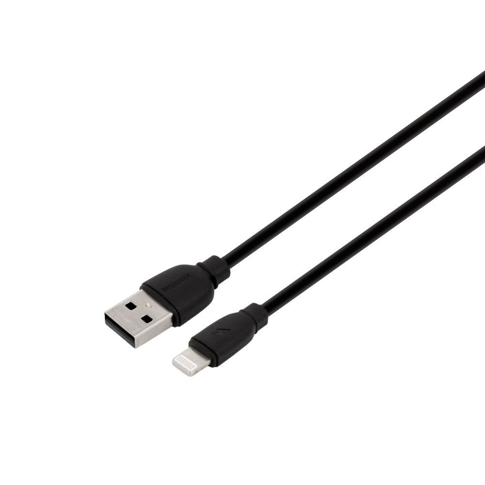 USB-кабель Remax RC-138i, Lightning, 2.4 А, 100 см, чорний