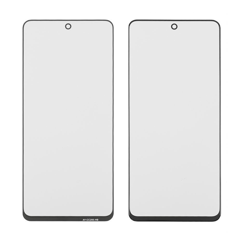 Стекло дисплея Tecno Camon 19, CI6N, черное, с OCA-пленкой | стекло тачскрина