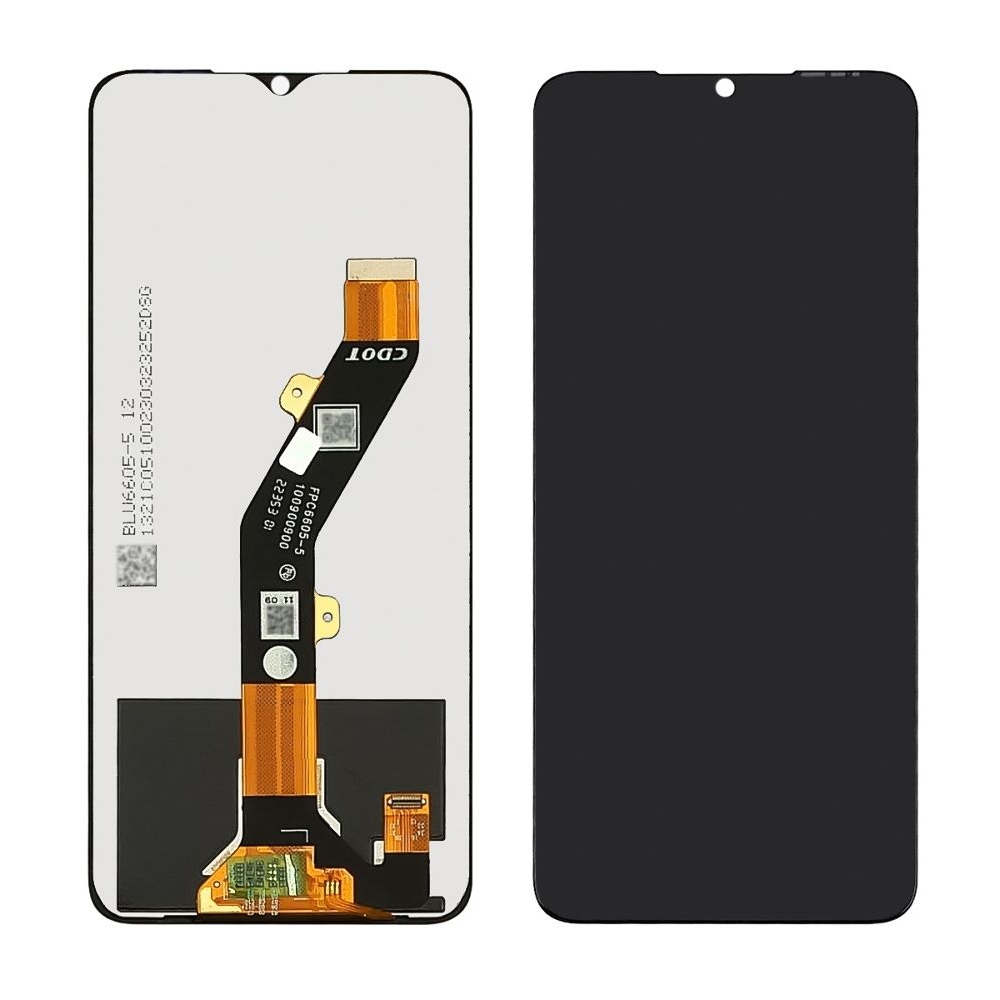 Дисплей Tecno Spark 10, KI5q, Spark 10C, KI5k, чорний | з тачскріном | Original (PRC) | дисплейный модуль, экран