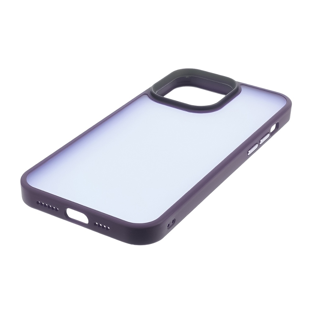 Чехол Сolor Protective Frame Apple iPhone 14 Pro, фіолетовий, Люкс