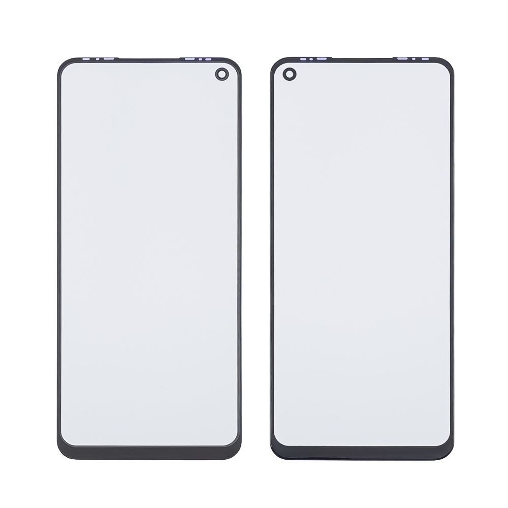Стекло дисплея Tecno Camon 16, CE7, CE7j, CE9h, 16SE, черное, с OCA-пленкой | стекло тачскрина