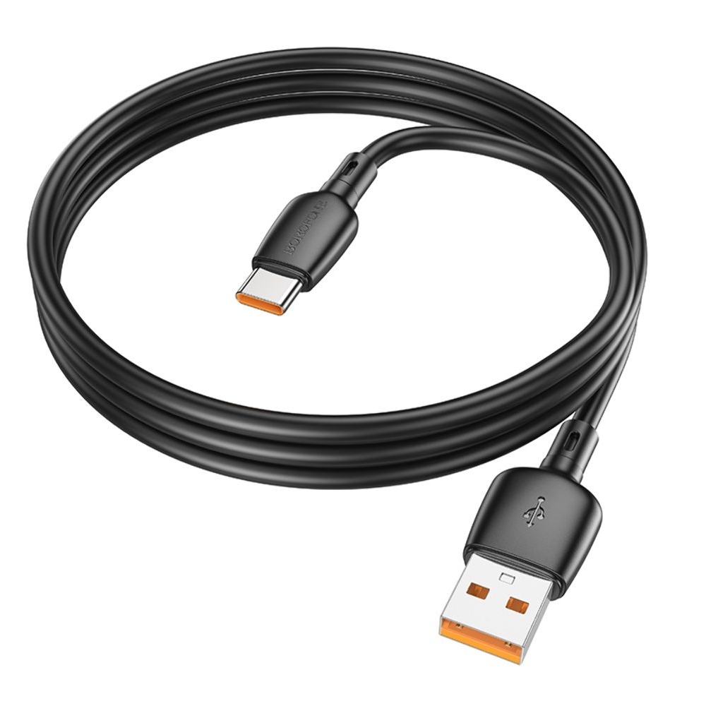 USB-кабель Borofone BX93, USB на Type-C, Power Delivery (100 Вт), 100 см, чорний