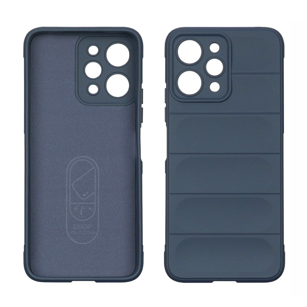 Чехол Shockproof Protective для Xiaomi Redmi 12, 23053RN02A, 23053RN02I, 23053RN02Y, синій