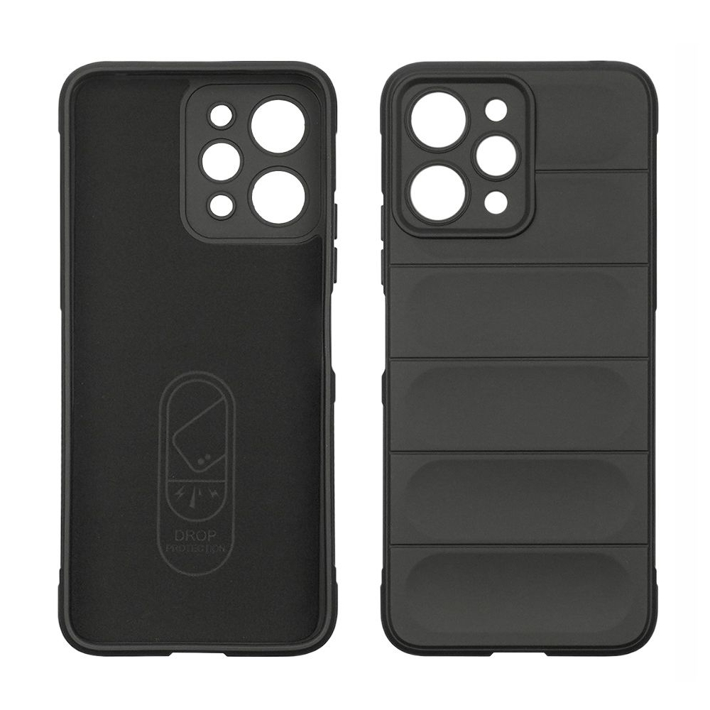 Чехол Shockproof Protective для Xiaomi Redmi 12, 23053RN02A, 23053RN02I, 23053RN02Y, чорний