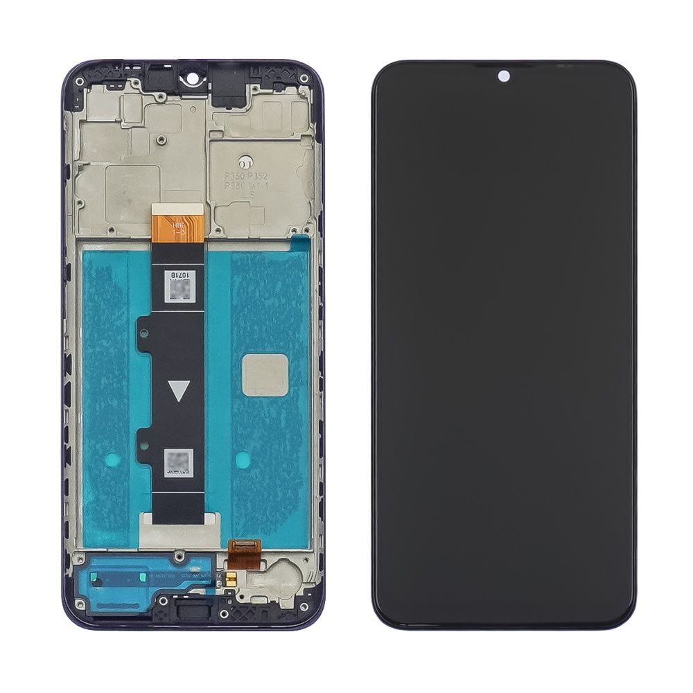 Дисплей Motorola Moto G10, XT2127, XT2127-2, чорний | з тачскріном | в передній панелі | Original (PRC) | дисплейный модуль, экран