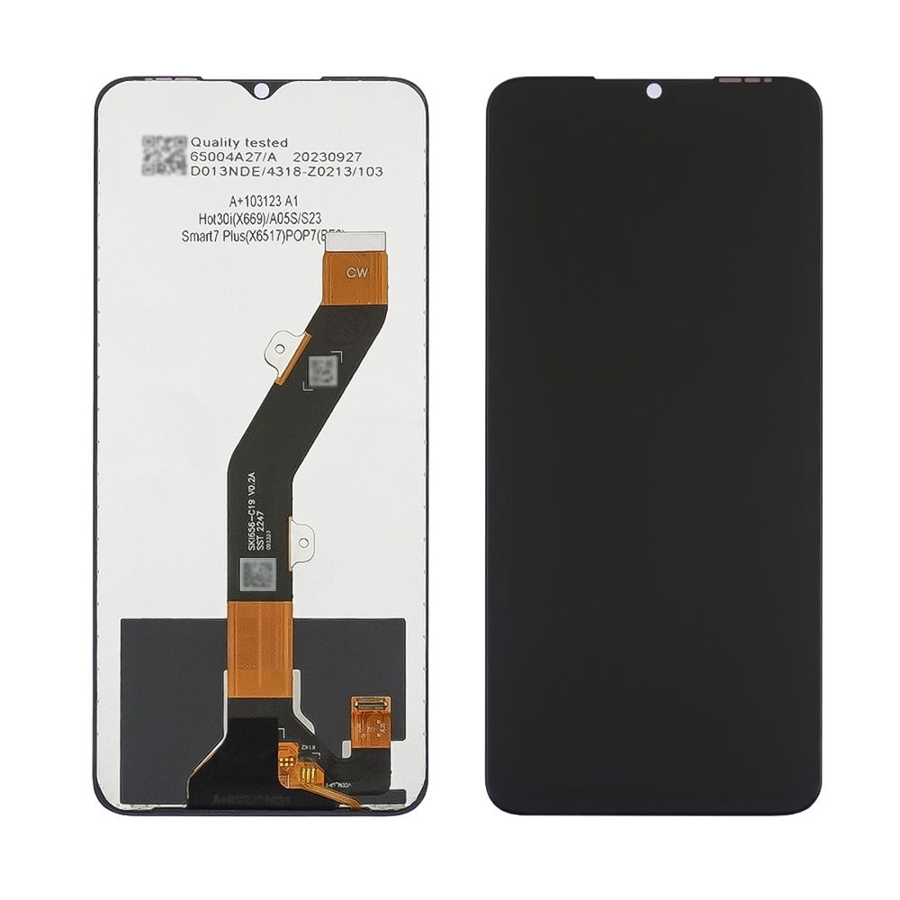 Дисплей Infinix Hot 30i, X669, X669C, X669D, чорний | з тачскріном | High Copy | дисплейный модуль, экран