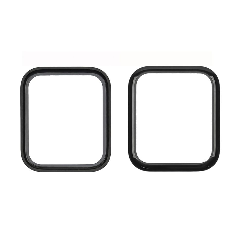 Стекло дисплея с OCA пленкой Apple Watch 4, 5, 6 series (44mm), черное