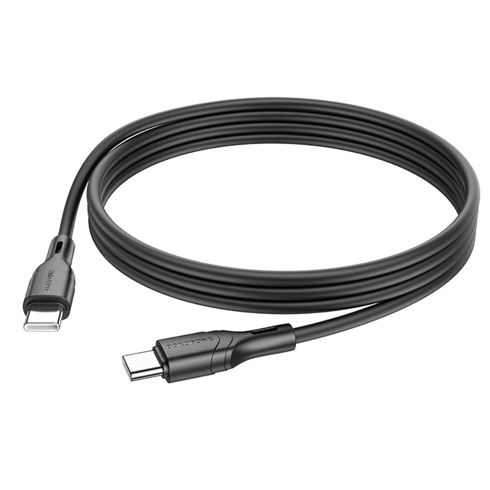 USB-кабель Borofone BX99, Type-C на Type-C, Power Delivery (60 Вт), 200 см, чорний