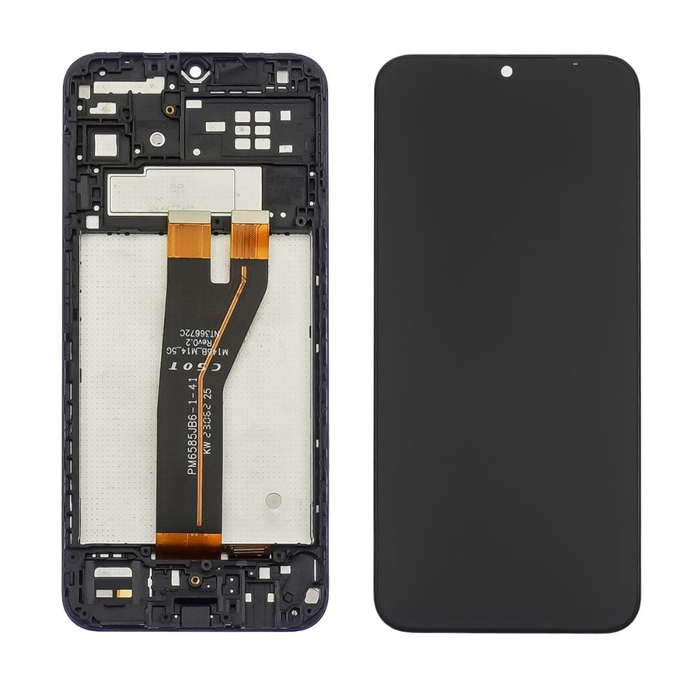 Дисплей Samsung SM-M146 Galaxy M14, чорний | з тачскріном | в передній панелі | High Copy, M146B Rev0.2 | дисплейный модуль, экран