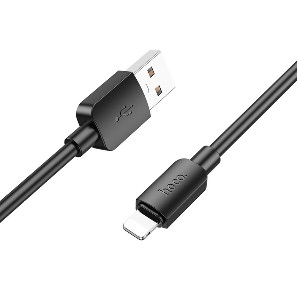 USB-кабель Hoco X96, USB на Lightning, 100 см, чорний