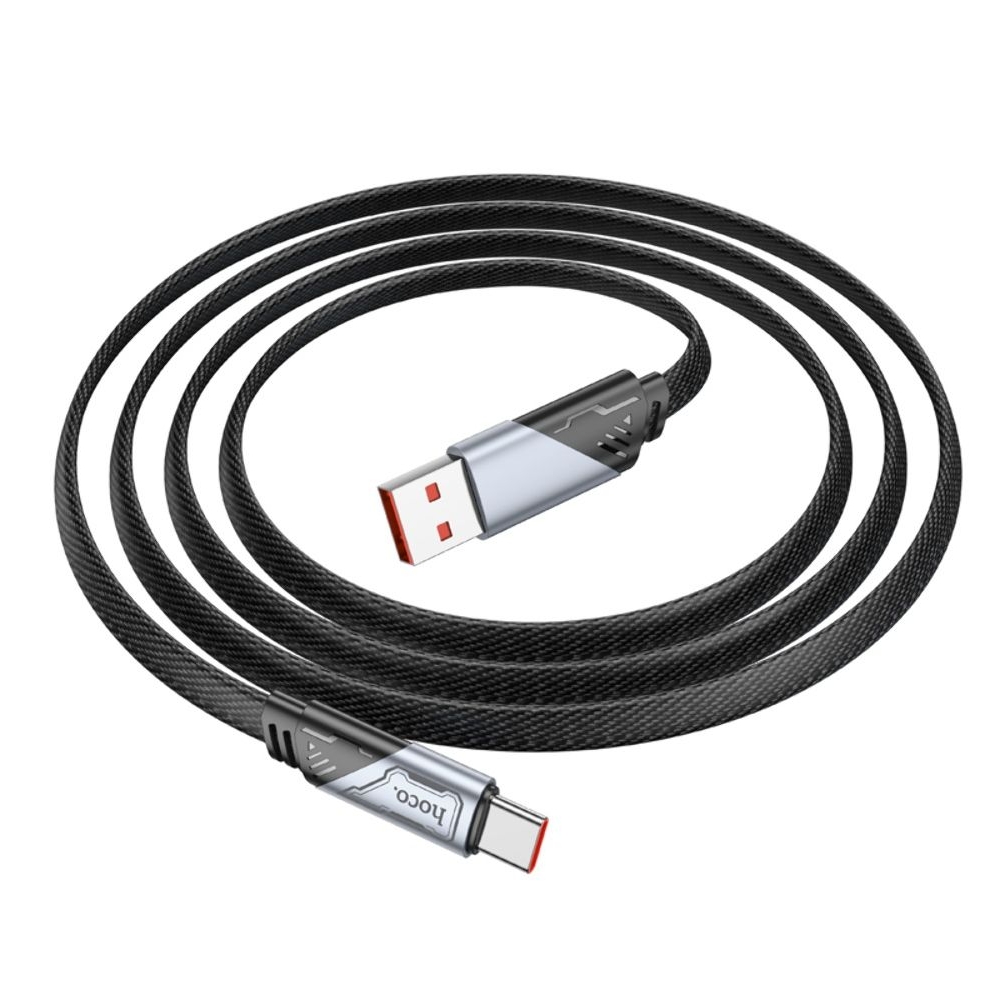 USB-кабель Hoco U119, Type-C 5A, 100 см, чорний