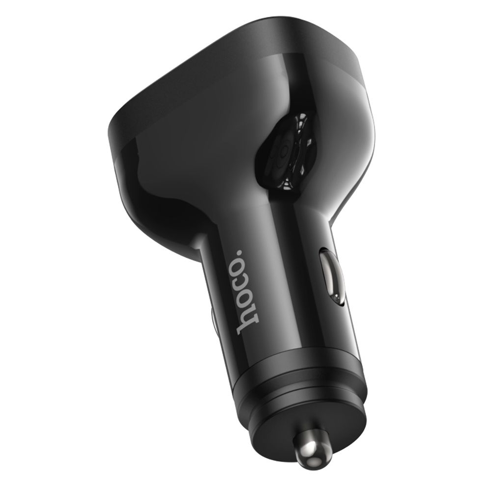 Автомобильний зарядний пристрій Hoco NZ11, 2 USB, 2 Type-C, Power Delivery (72 Вт), черное | зарядка, зарядное устройство