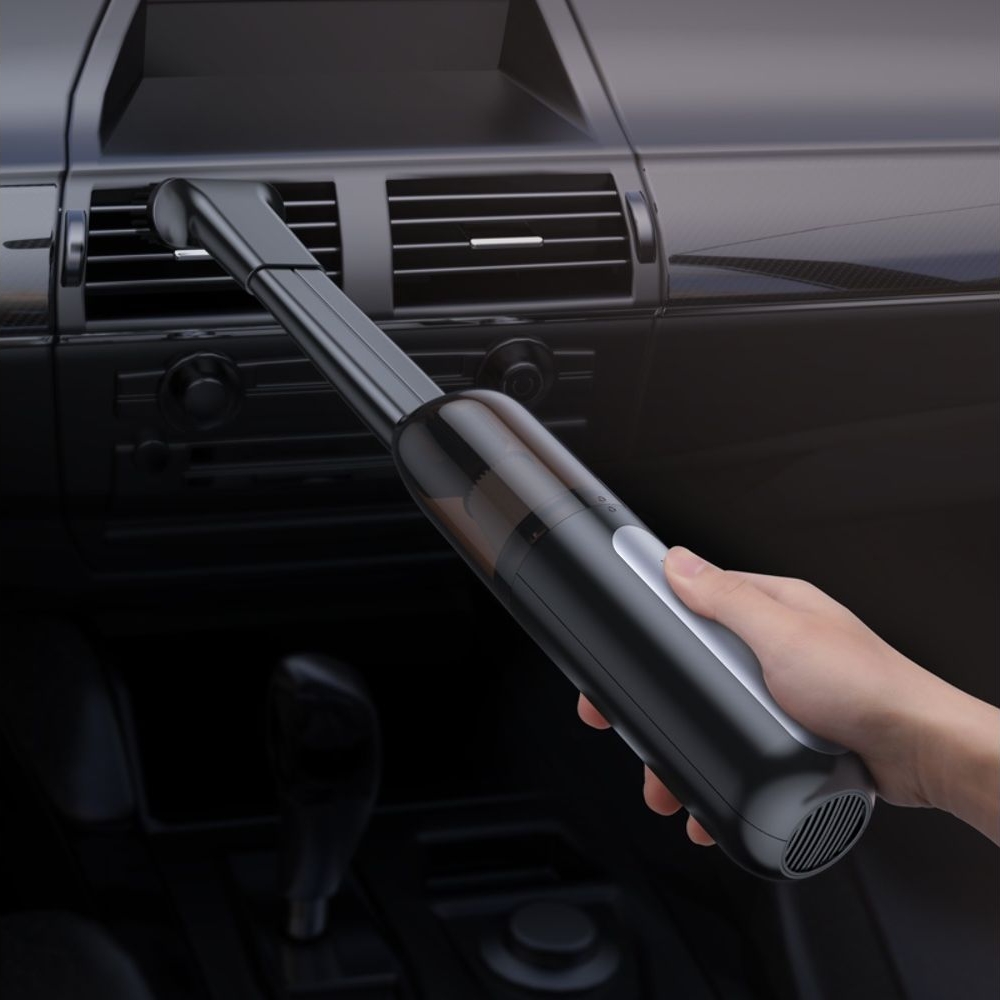 Автомобильный пылесос Hoco ZP1 Cool, 40 Вт, 4000 mAh, сірий