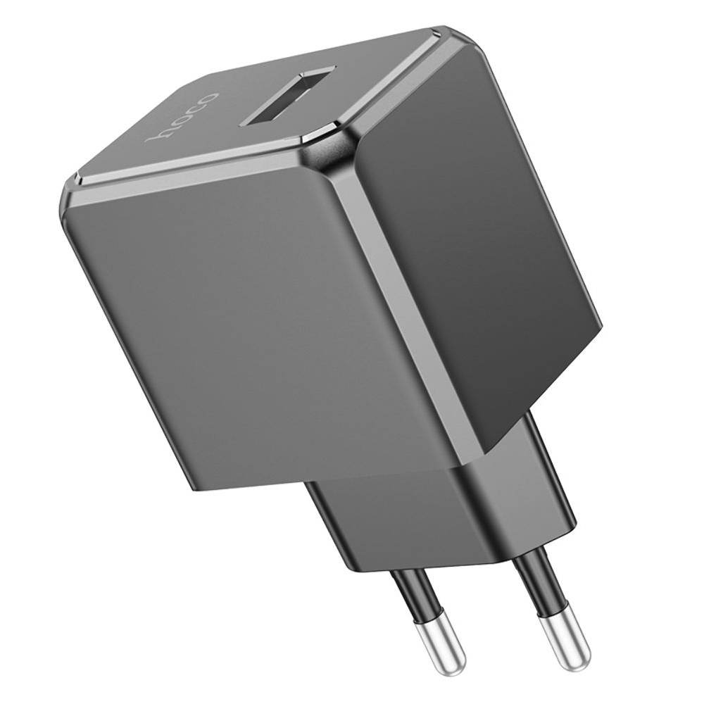Сетевое зарядное устройство Hoco CS11A, USB, черное