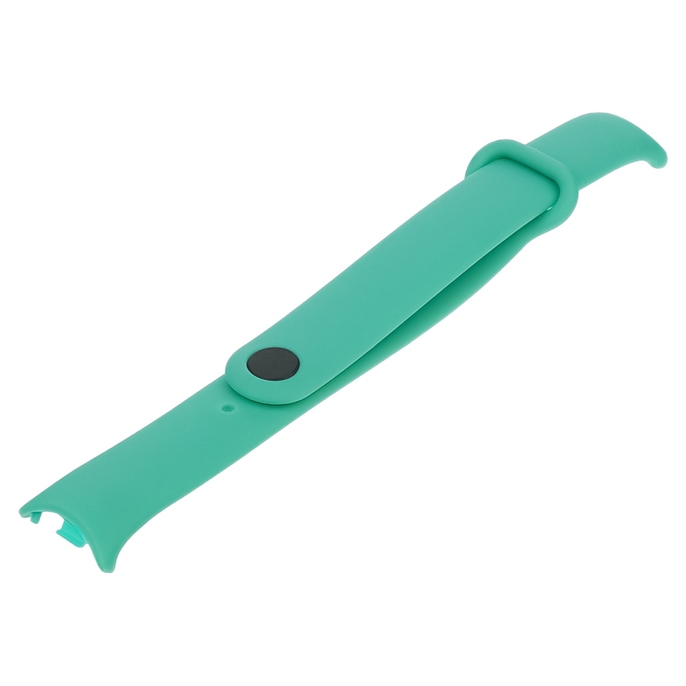 Ремешок силиконовый Xiaomi Mi Band 8, бирюзовый