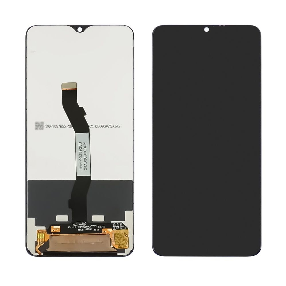 Дисплей Xiaomi Redmi Note 8 Pro, M1906G7I, M1906G7G, чорний | з тачскріном | Original (PRC), Service Pack | дисплейный модуль, экран