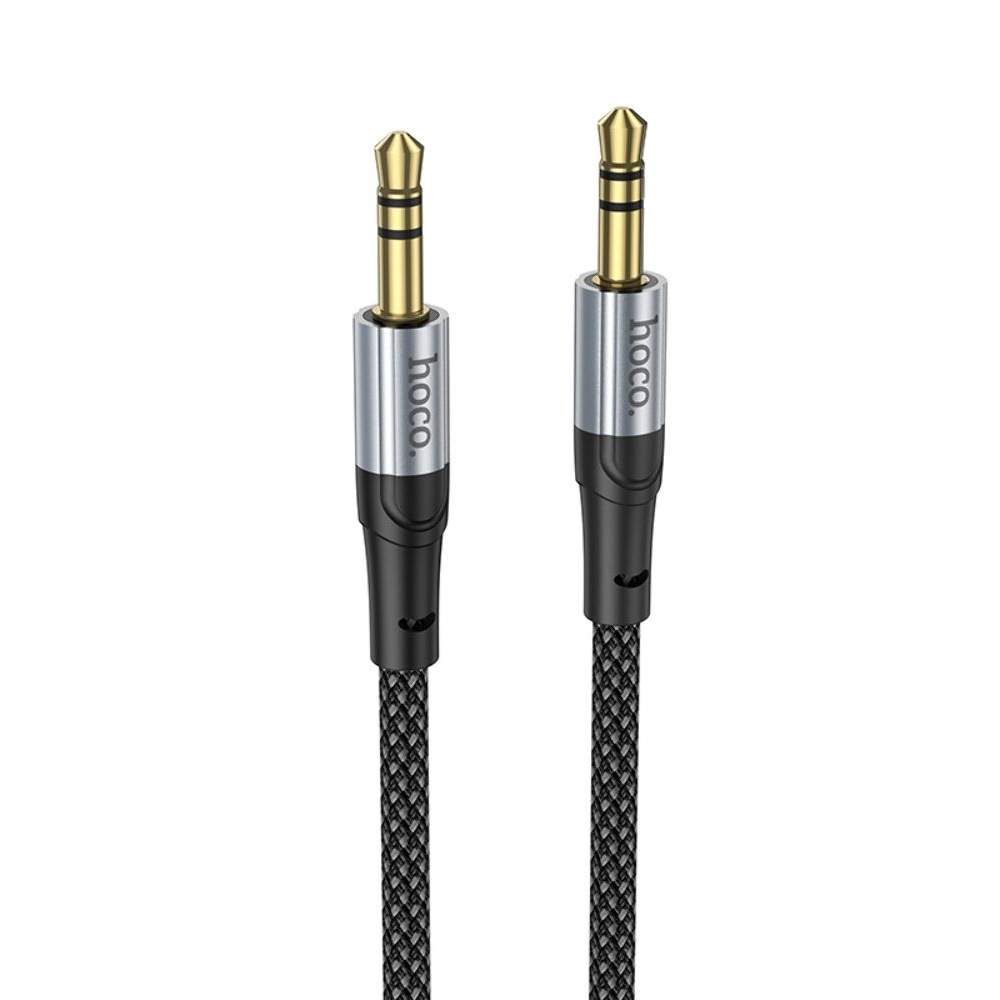 AUX-кабель Hoco UPA26, Jack 3.5 на Jack 3.5, 100 см, чорний